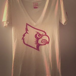 Girl’s “PINK” Cardinal t-shirt by Victoria Secret.